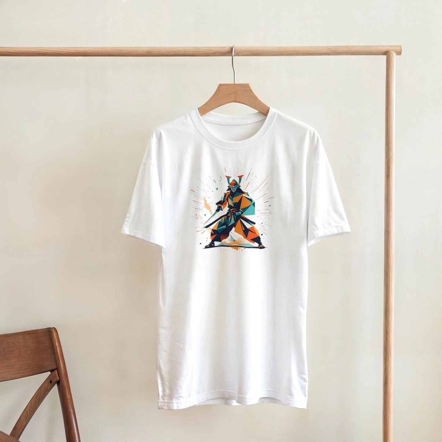Geometric Samurai T-Shirt