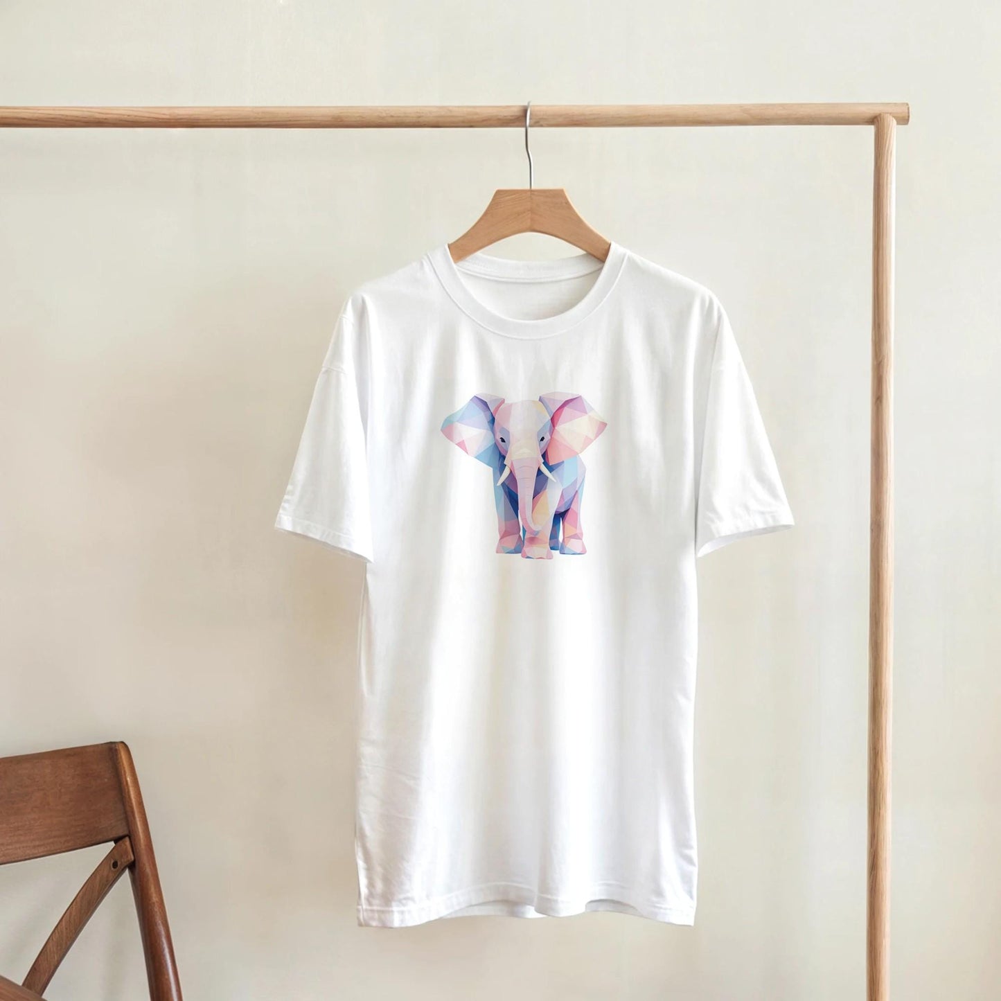 Geometric Elephant T-Shirt