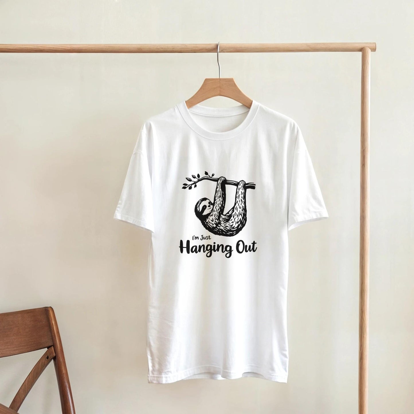 Just Hanging Out Sloth T-Shirt