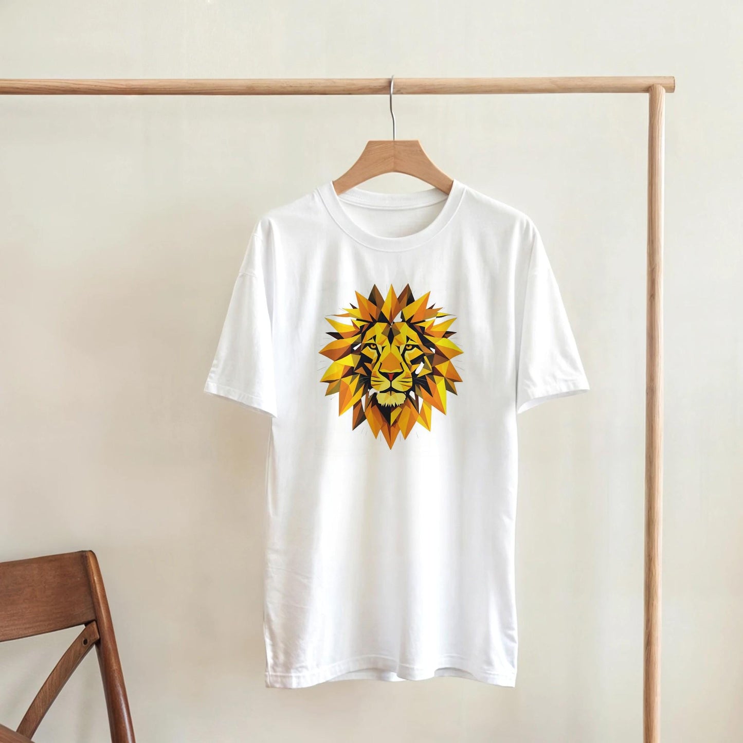 Geometric Lion T-Shirt