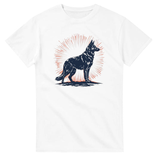 German Shepherd T-Shirt | Heavyweight Cotton Dog Tee